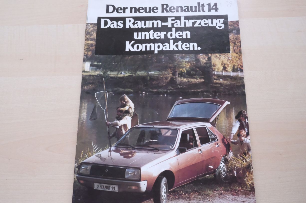Renault R 14 Prospekt 197?