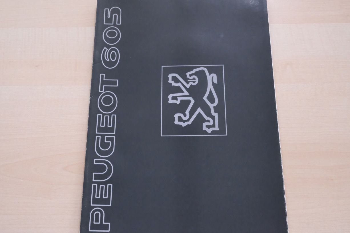 Peugeot 605 Prospekt 1991