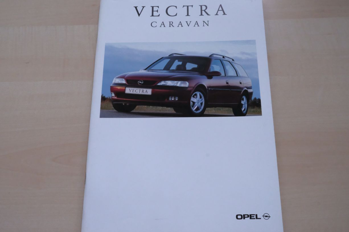 Opel Vectra B Caravan Prospekt 07/1998