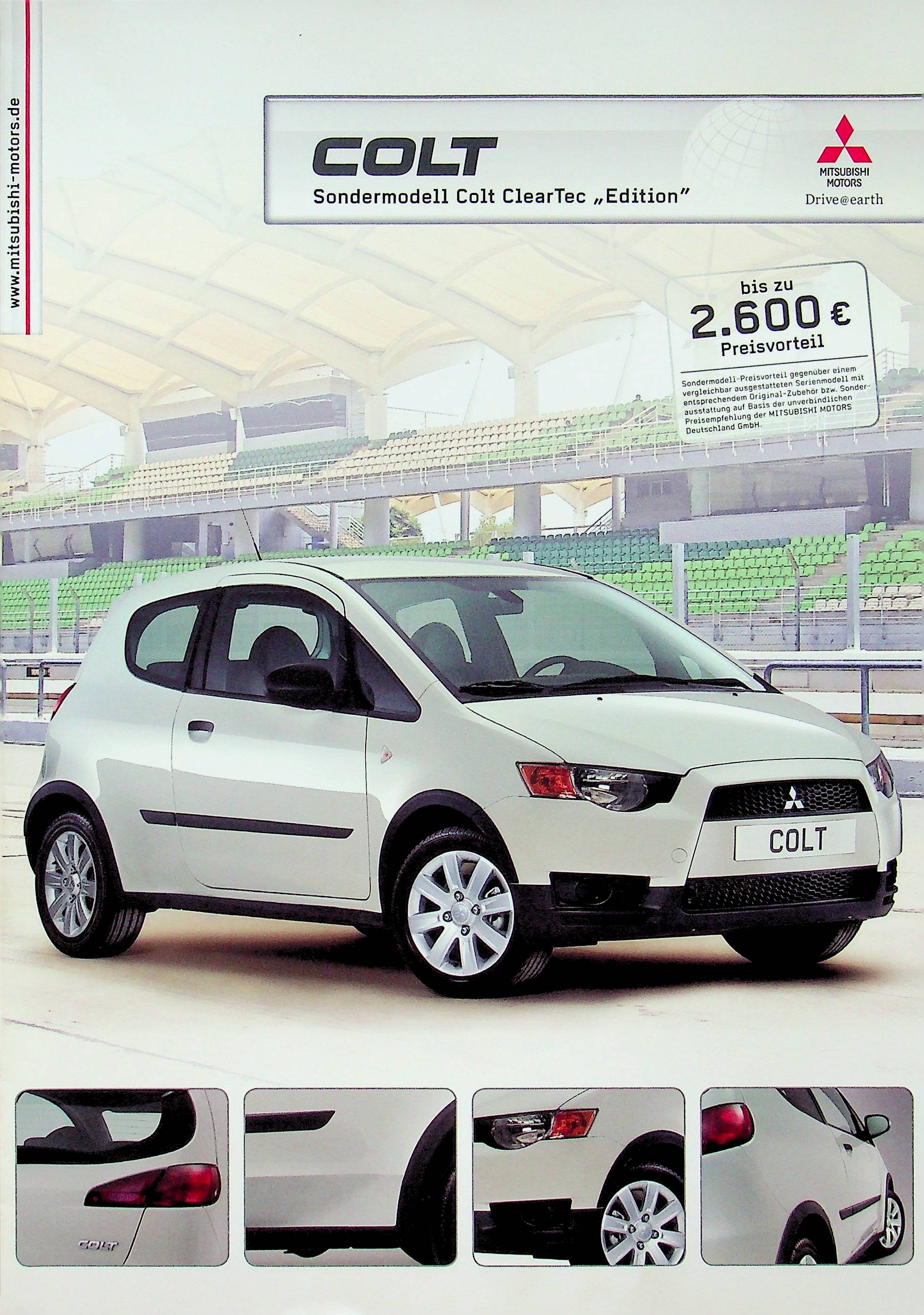 Mitsubishi Colt - ClearTec Edition - Prospekt 09/2010