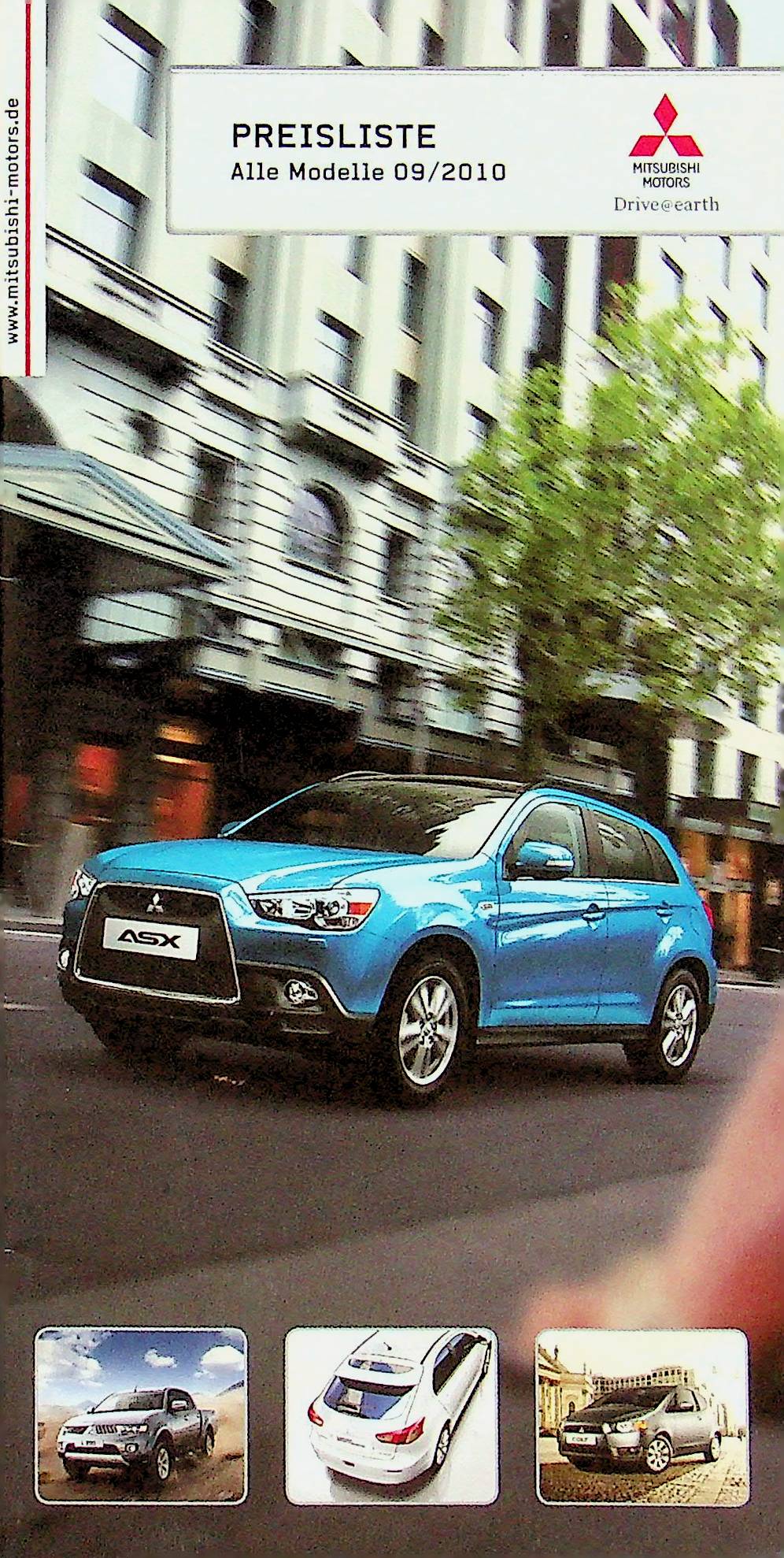Mitsubishi Colt Lancer Pajero - Preisliste & Extras - Prospekt 09/2010