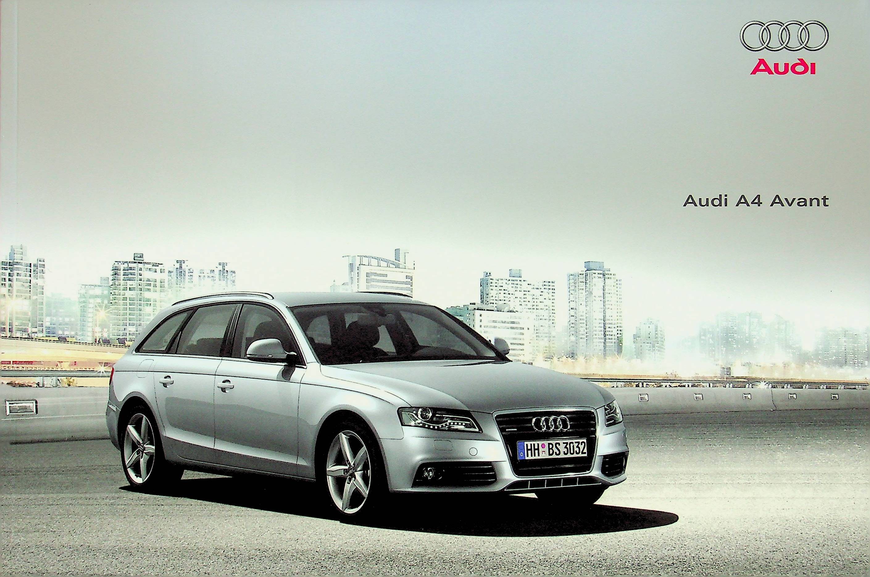 Audi A4 Avant Prospekt 02/2008