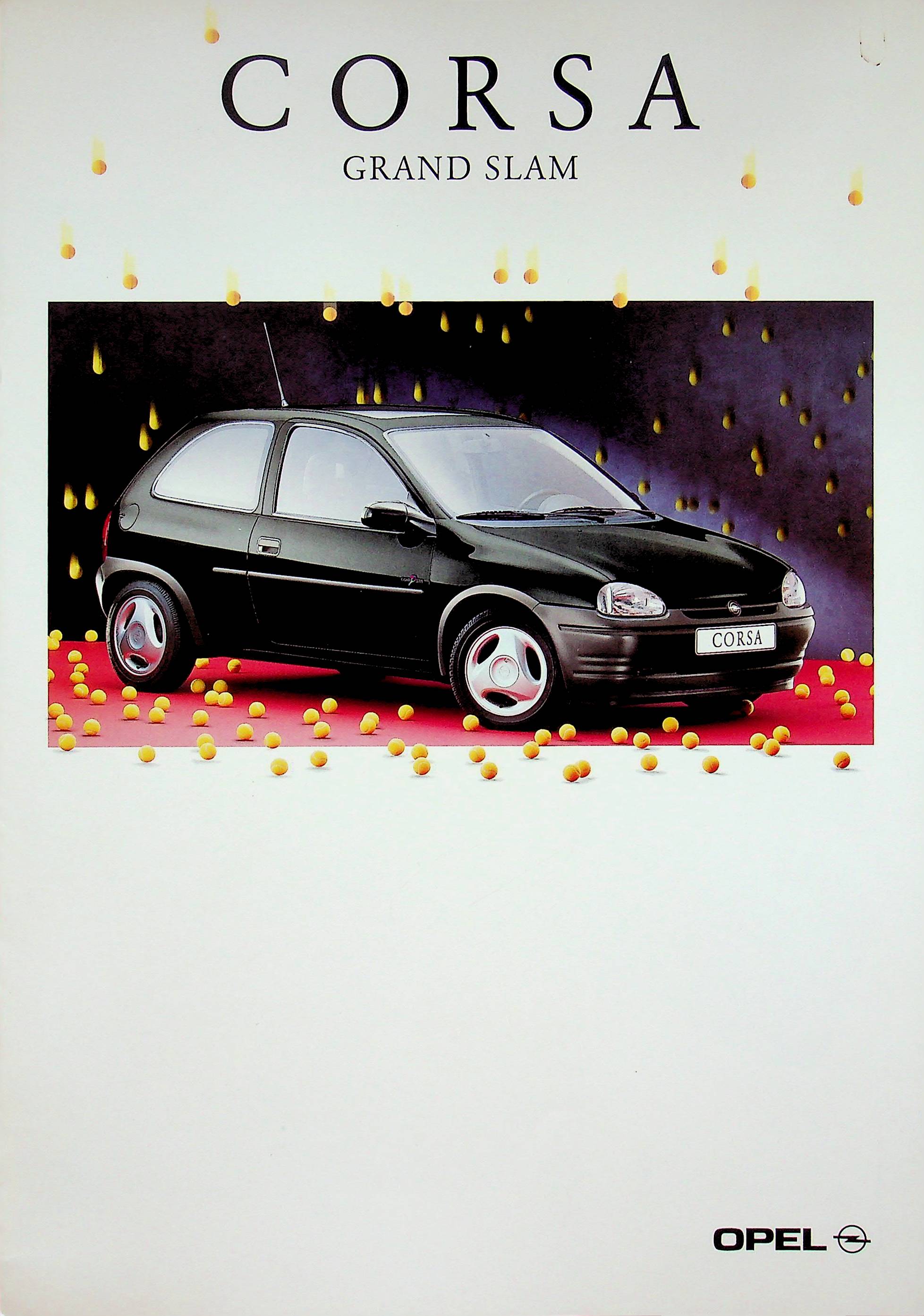 Opel Corsa B - Grand Slam - Prospekt 10/1995