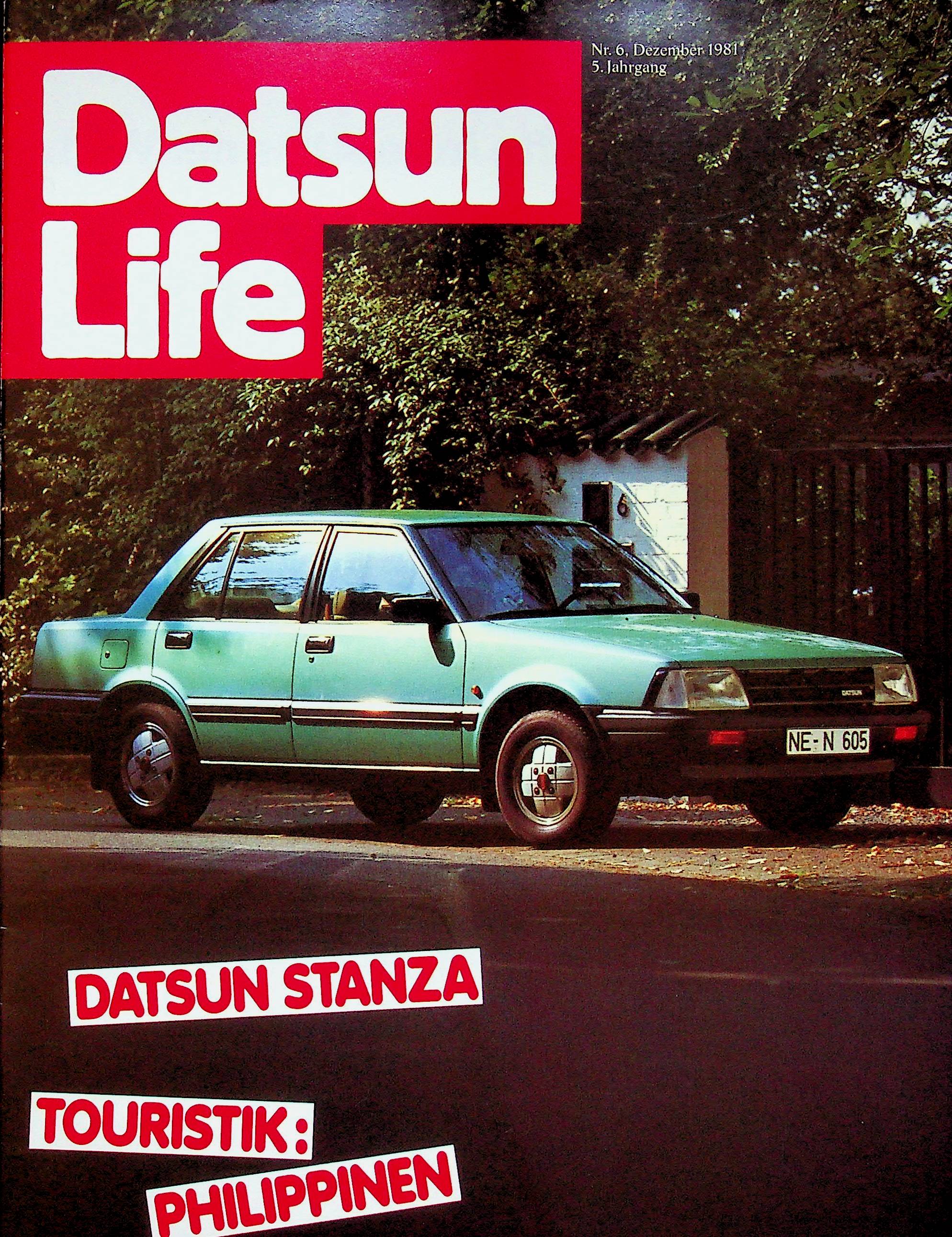 Datsun Stanza - Life - Prospekt 12/1981
