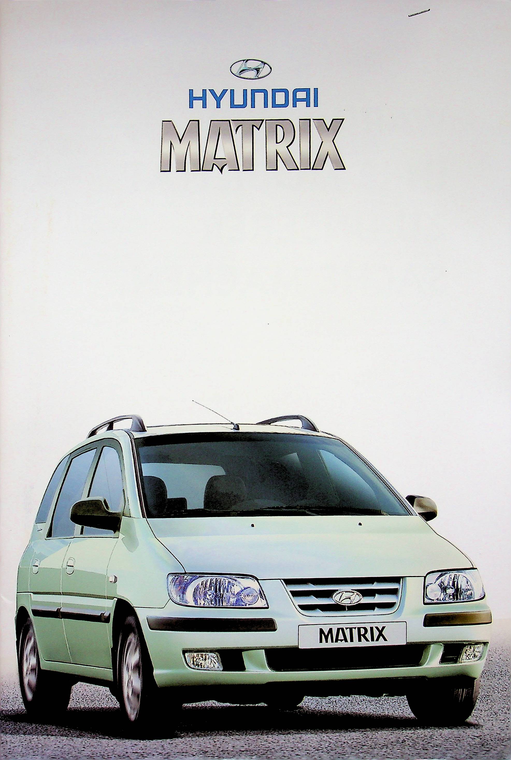 Hyundai Matrix Prospekt 09/2002