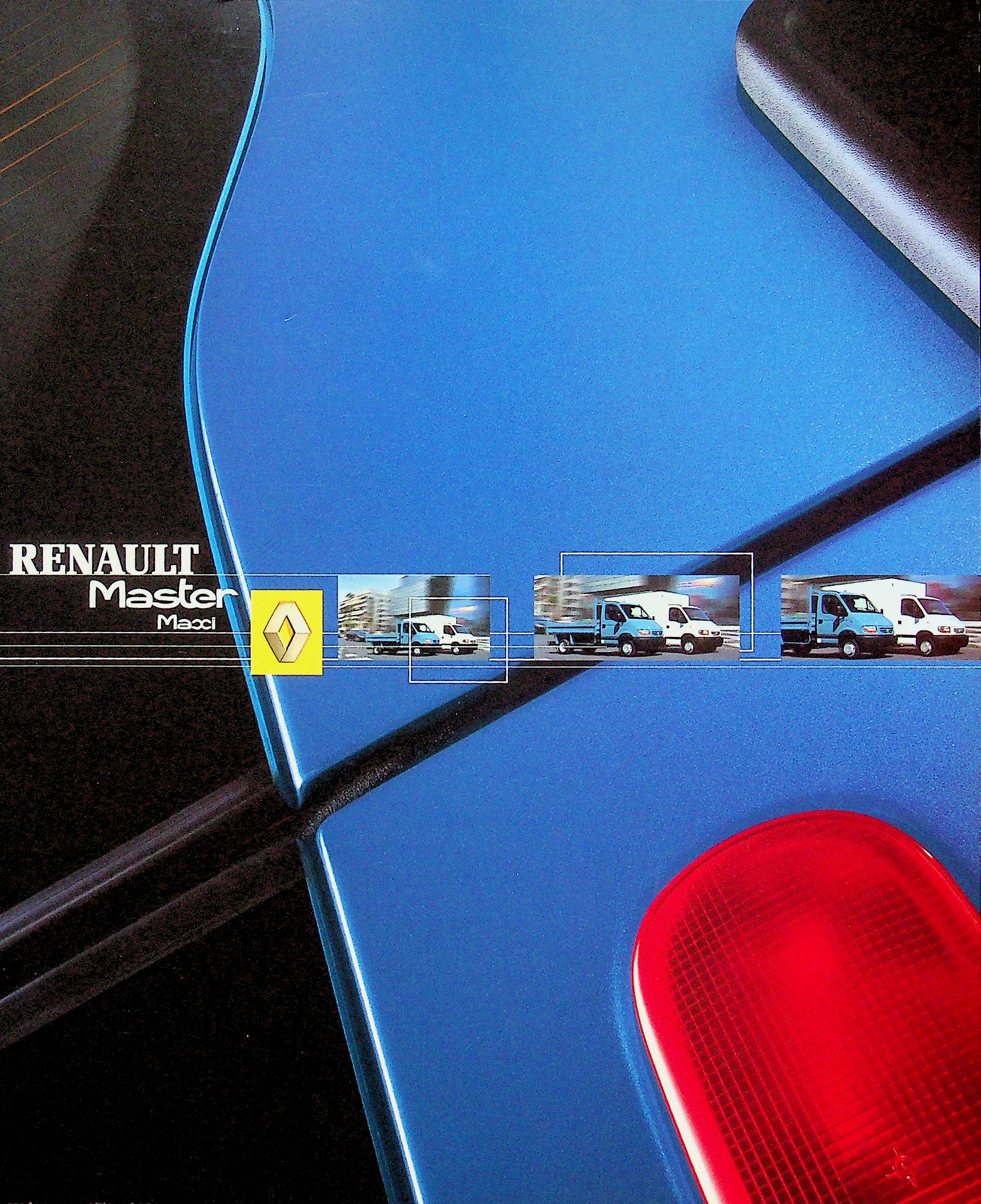 Renault Master Maxi Prospekt 04/2003