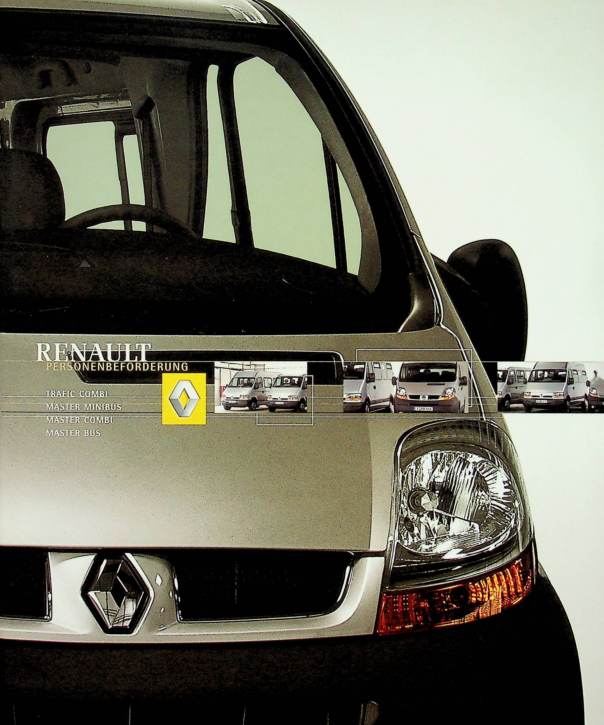 Renault Trafic Master - Personenbeförderung - Prospekt 200?
