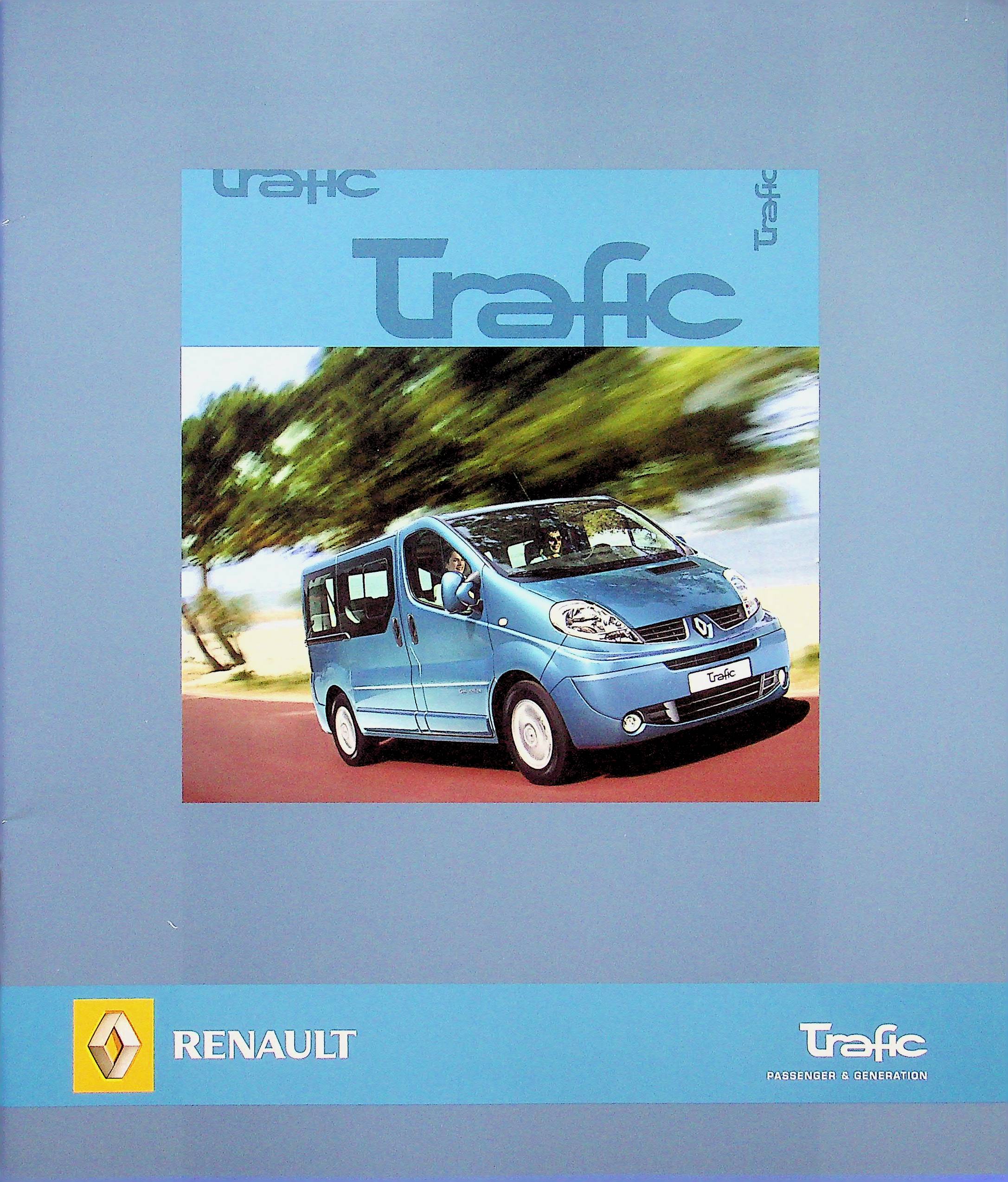 Renault Trafic Prospekt 12/2007