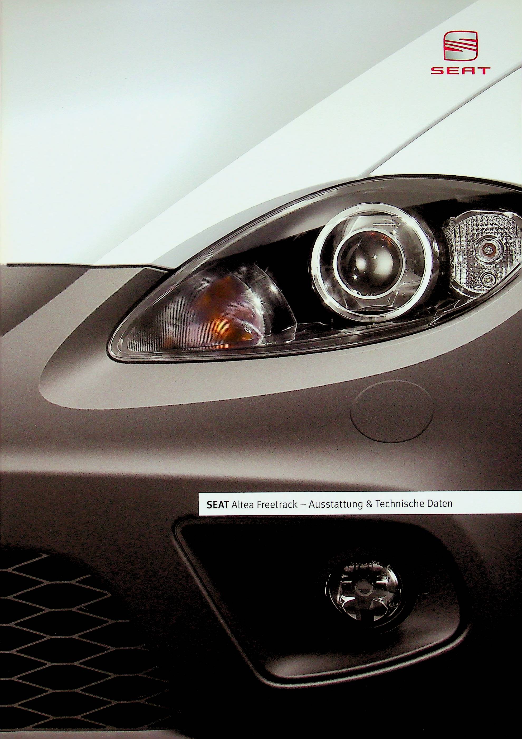 Seat Altea Freetrack - technische Daten & Ausstattungen - Prospekt 04/2011