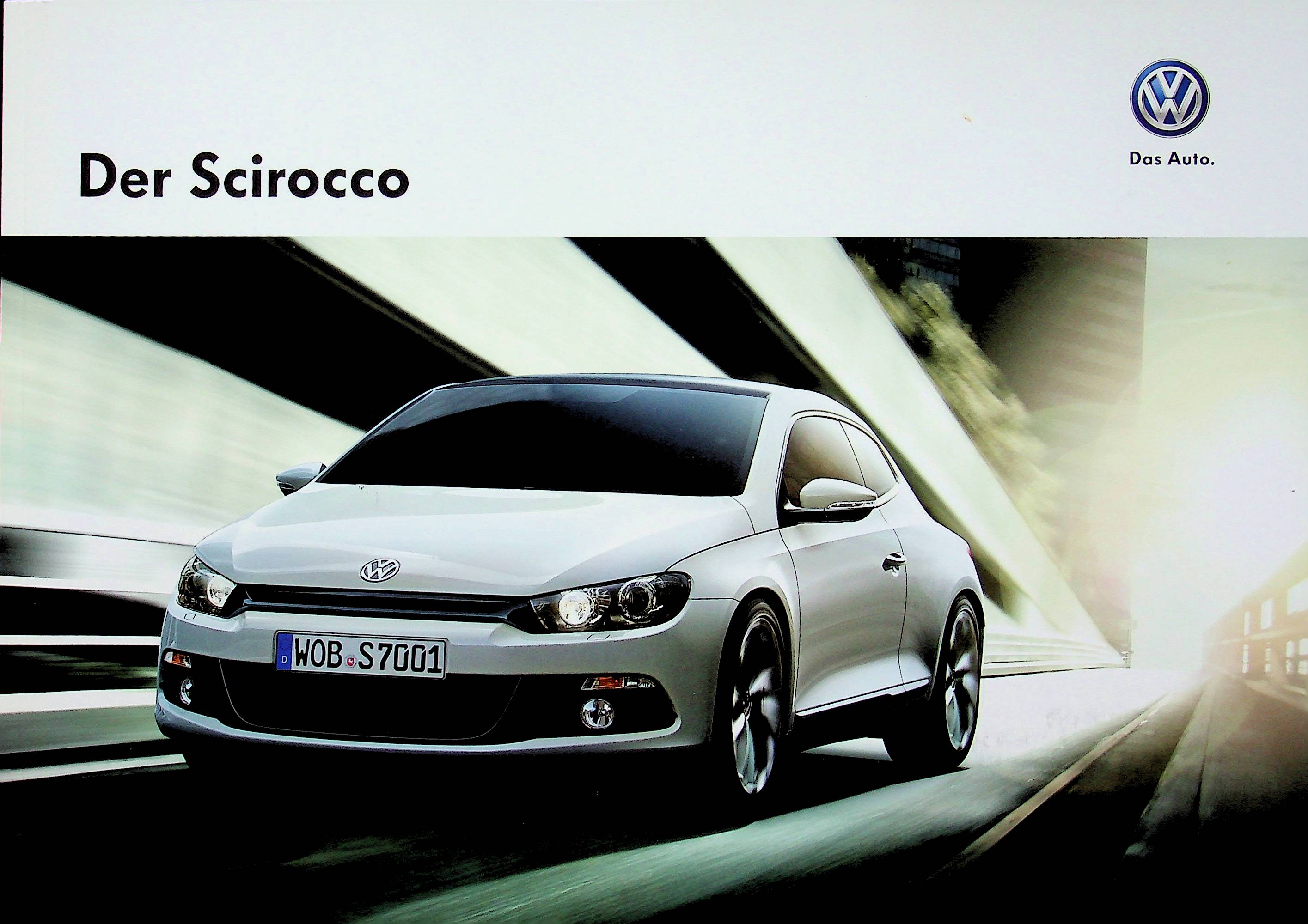VW Scirocco Prospekt 10/2012