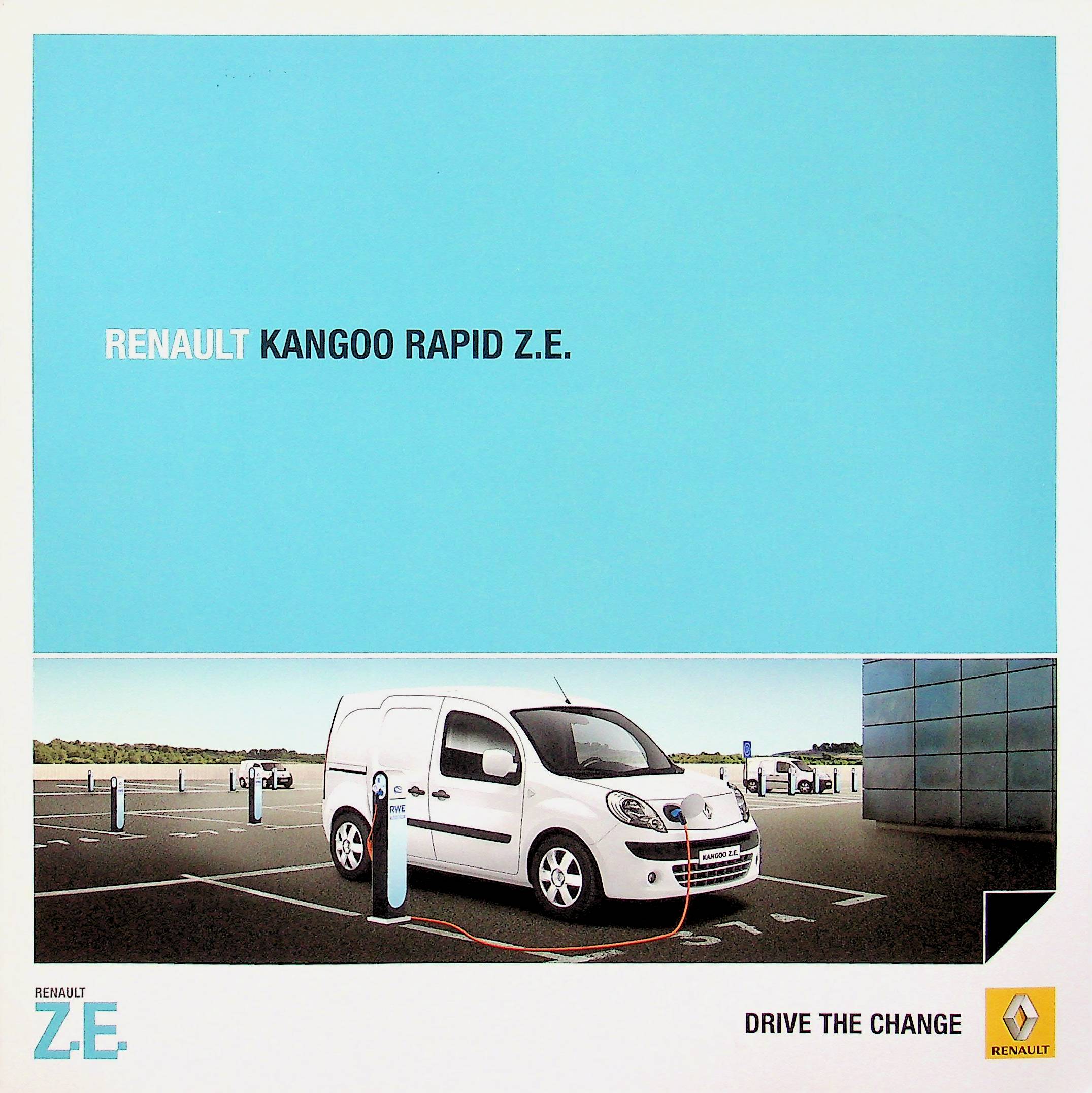 Renault Kangoo Rapid Z.E. Prospekt 08/2010
