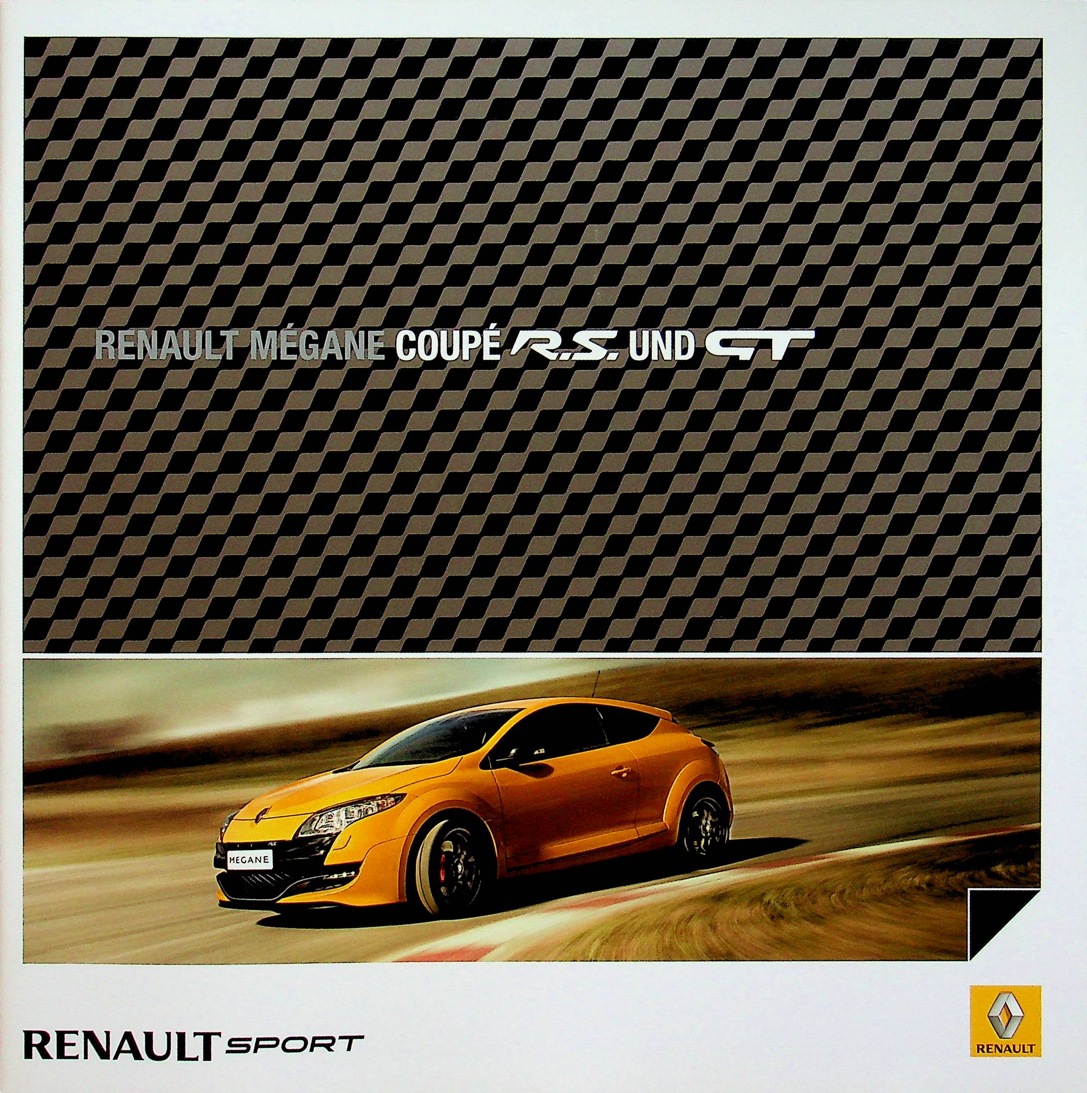 Renault Megane Coupe + RS Prospekt 05/2010