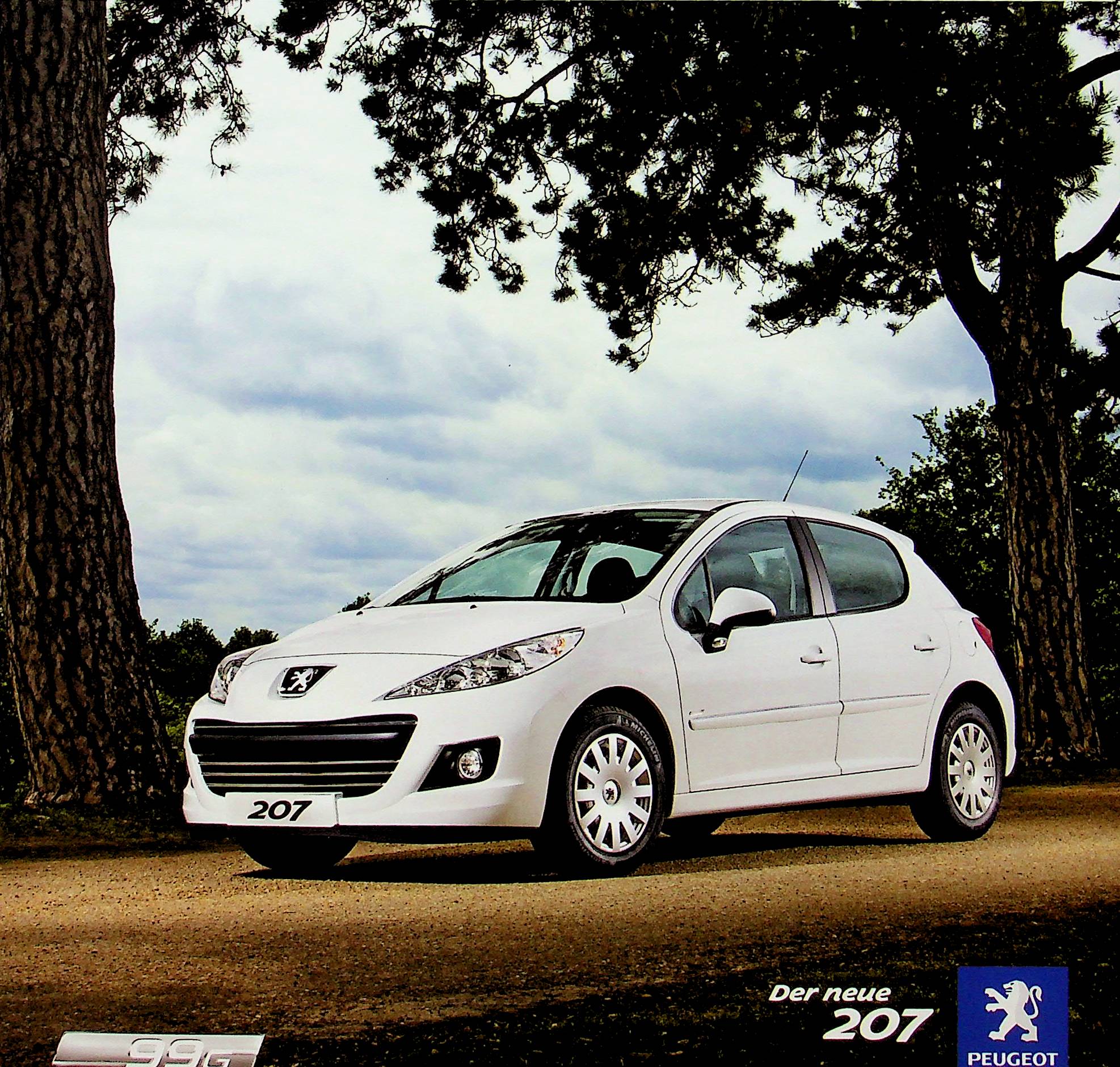 Peugeot 207 - 99g - Prospekt 200?