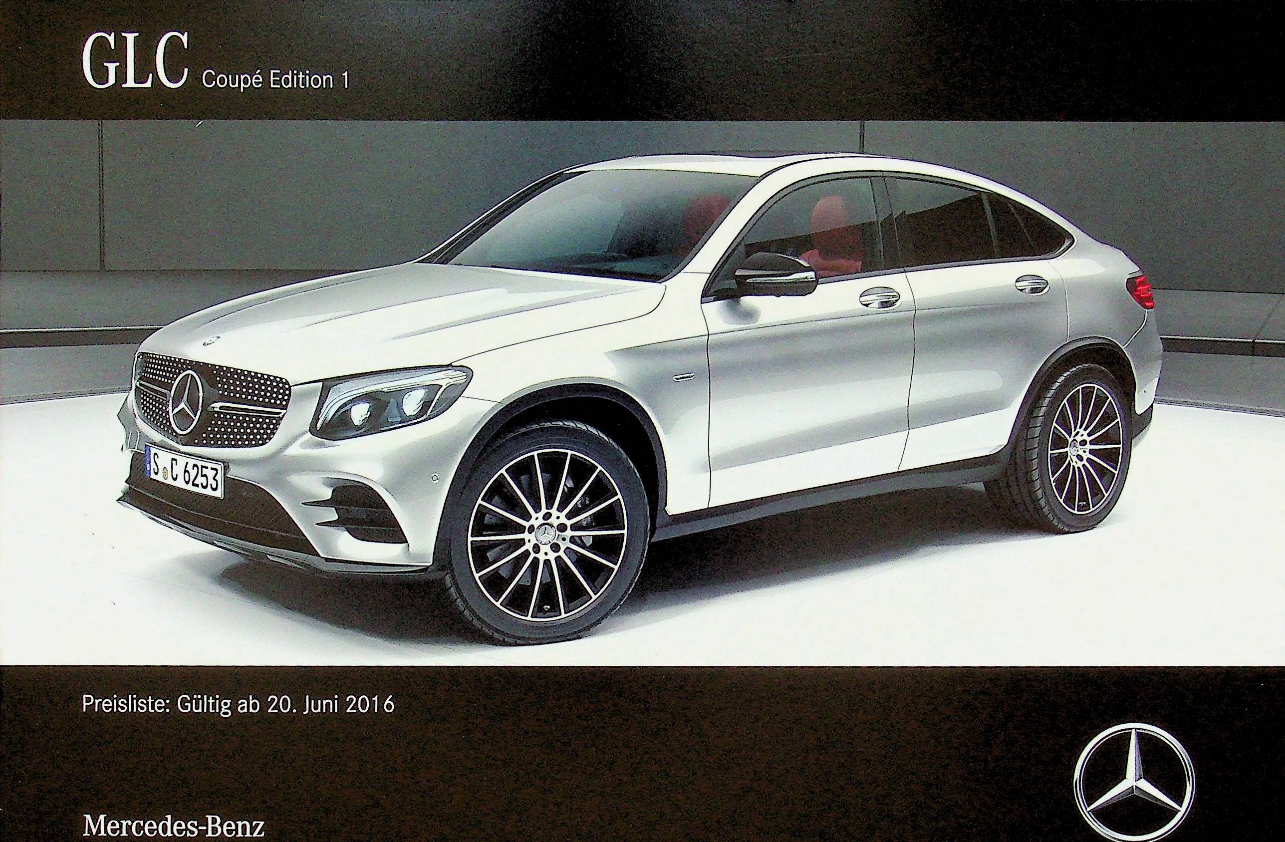 226473) Mercedes GLC Coupe - Edition 1 - Prospekt 06/2016 | eBay