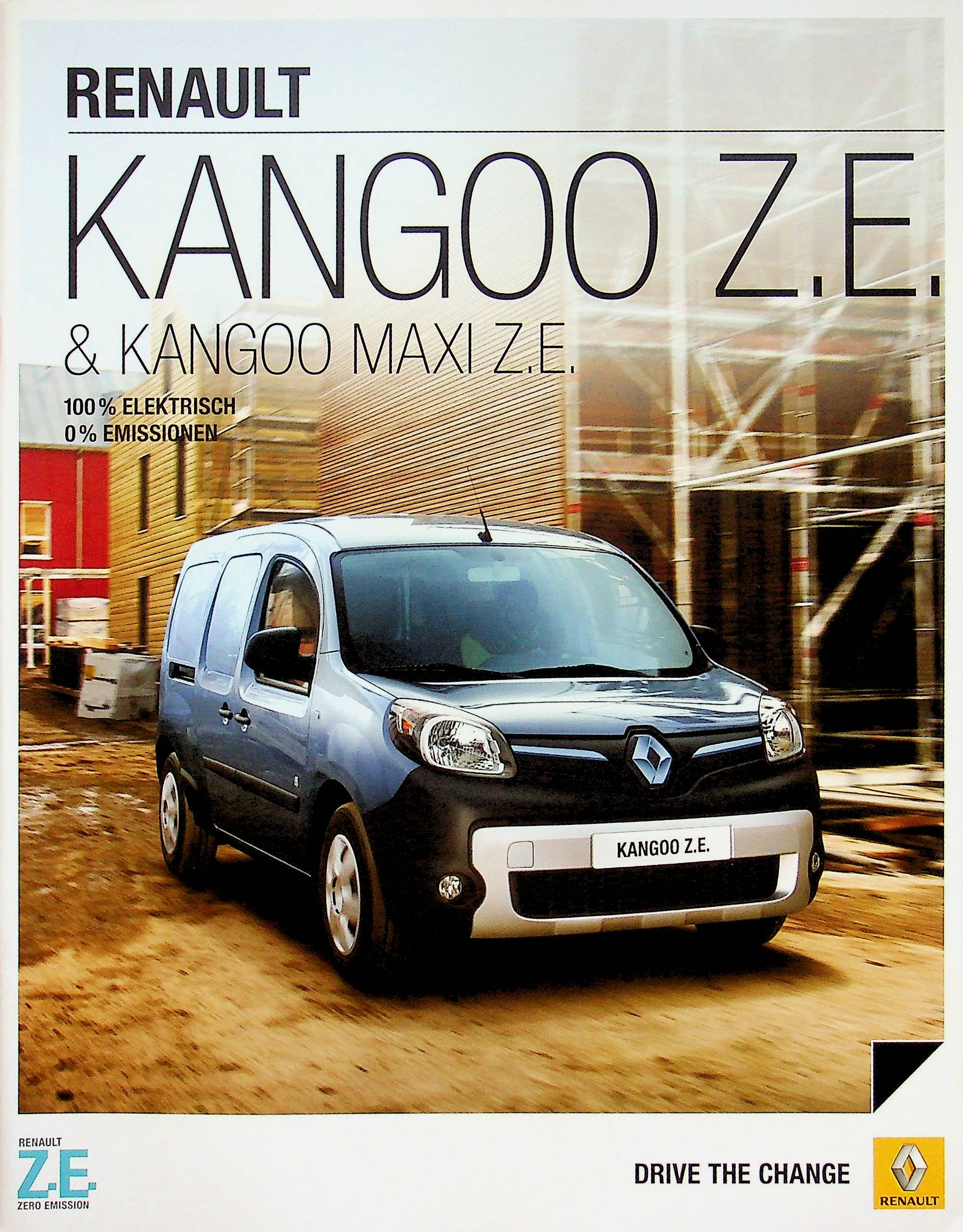 Renault Kangoo Z.E. Prospekt 08/2013