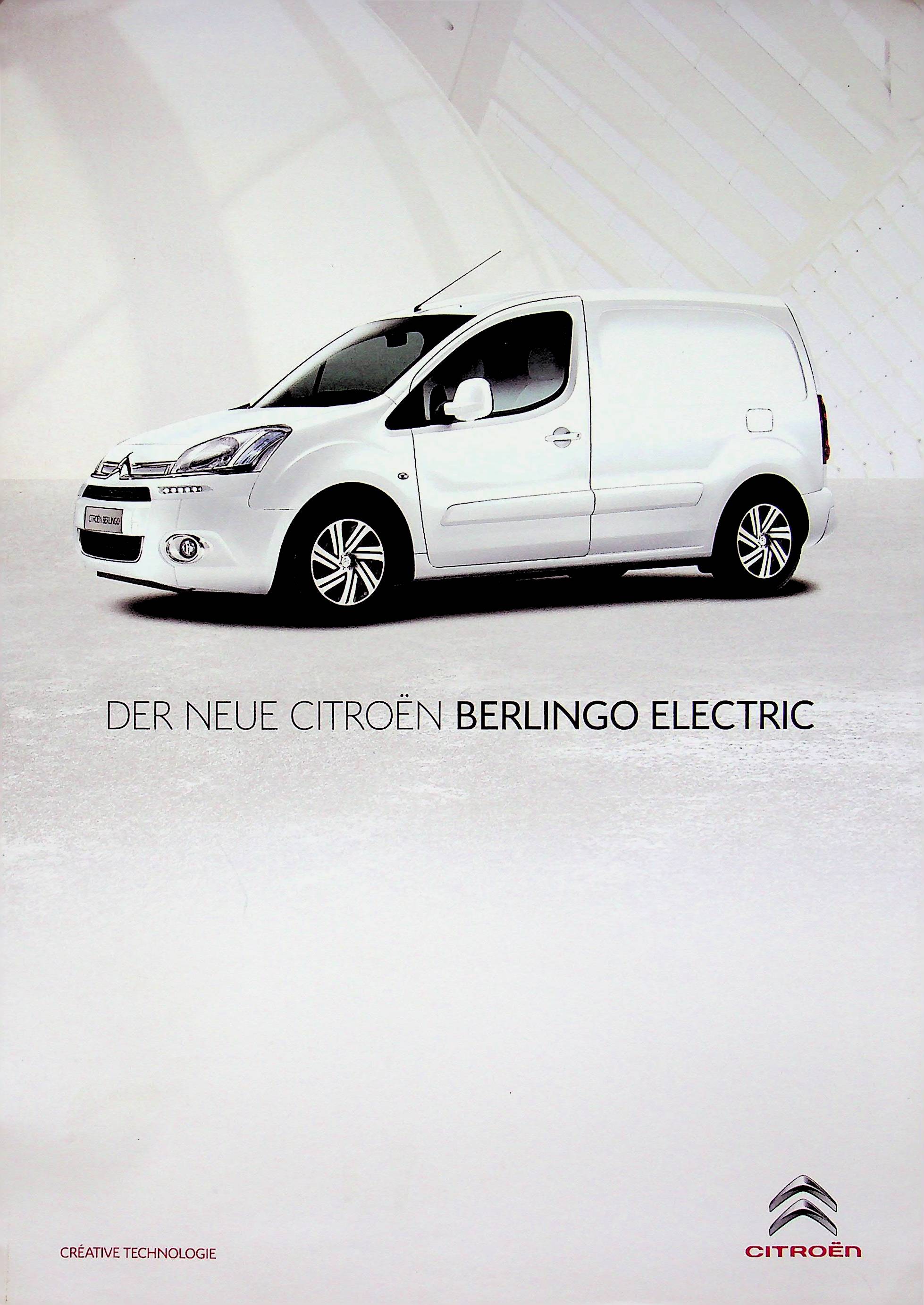 Citroen Berlingo Electric - technische Daten - Prospekt 2013