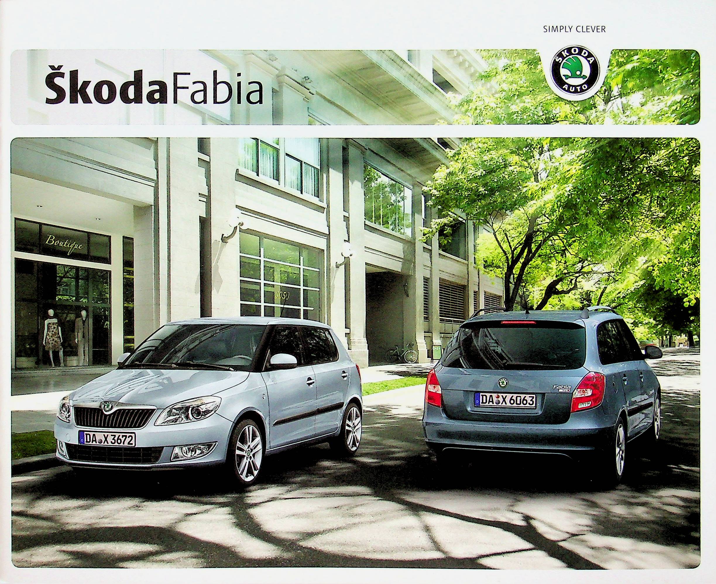 Skoda Fabia Prospekt 09/2010
