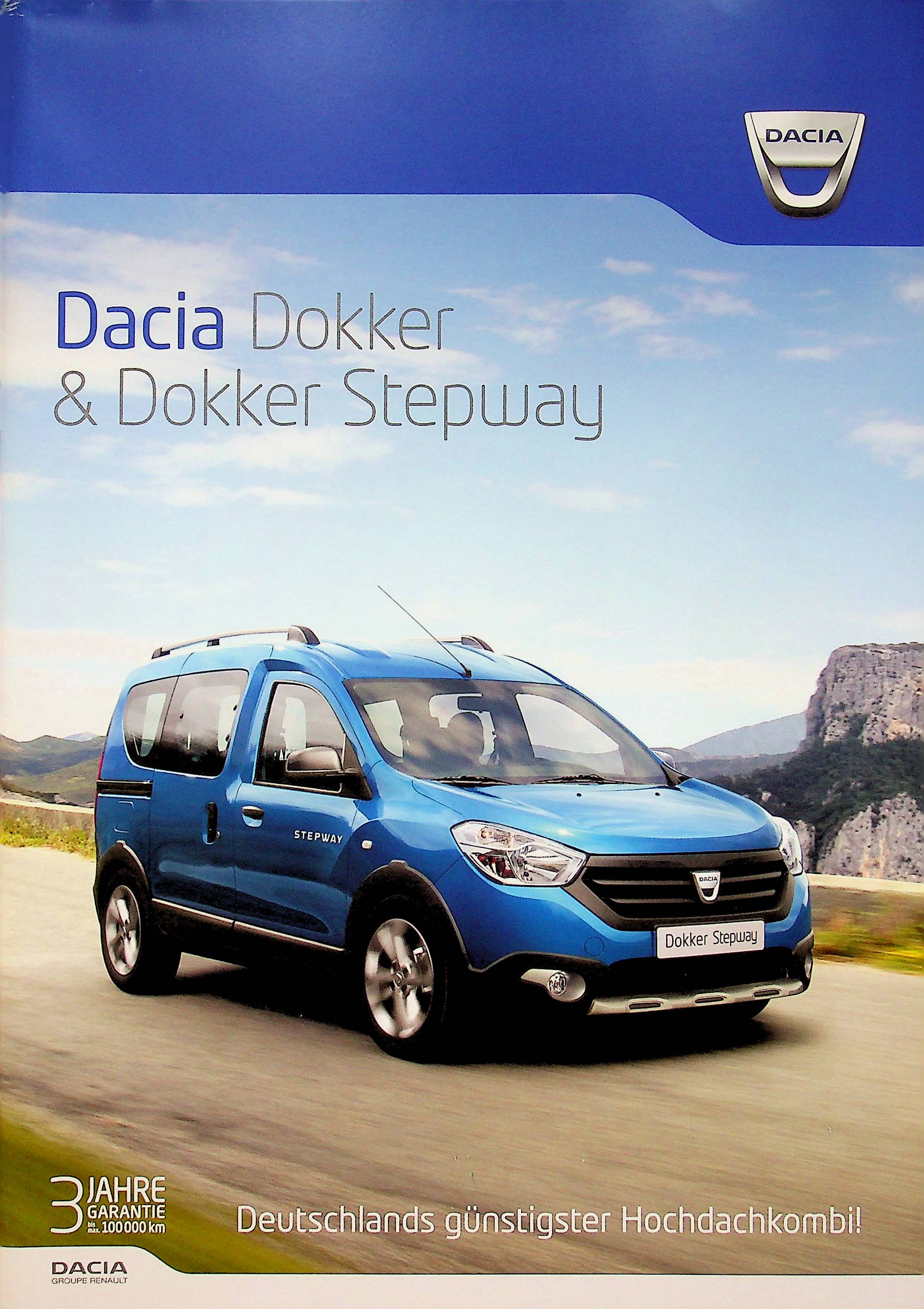 Dacia Dokker & Dokker Stepway Prospekt 10/2014