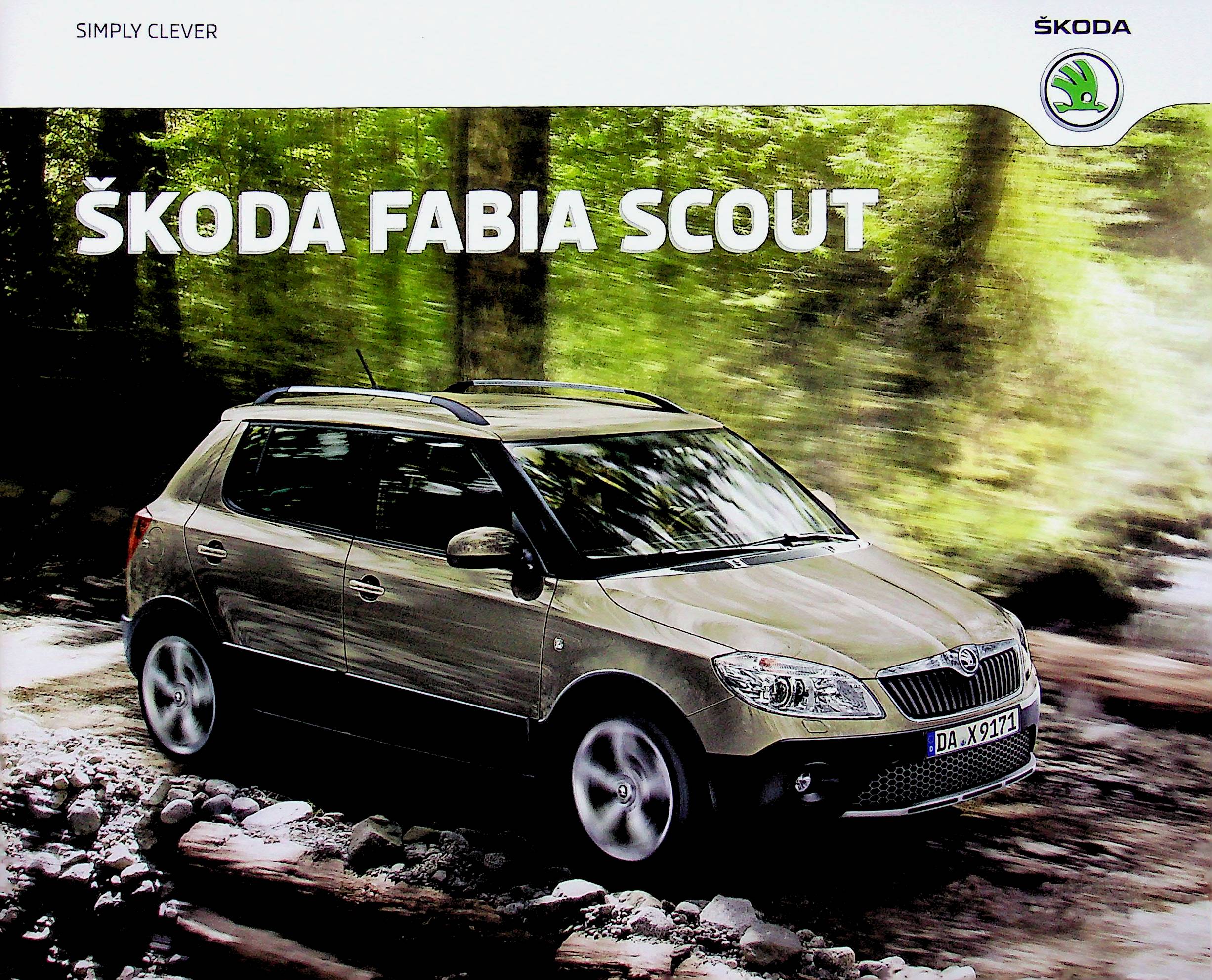 Skoda Fabia Scout Prospekt 02/2014
