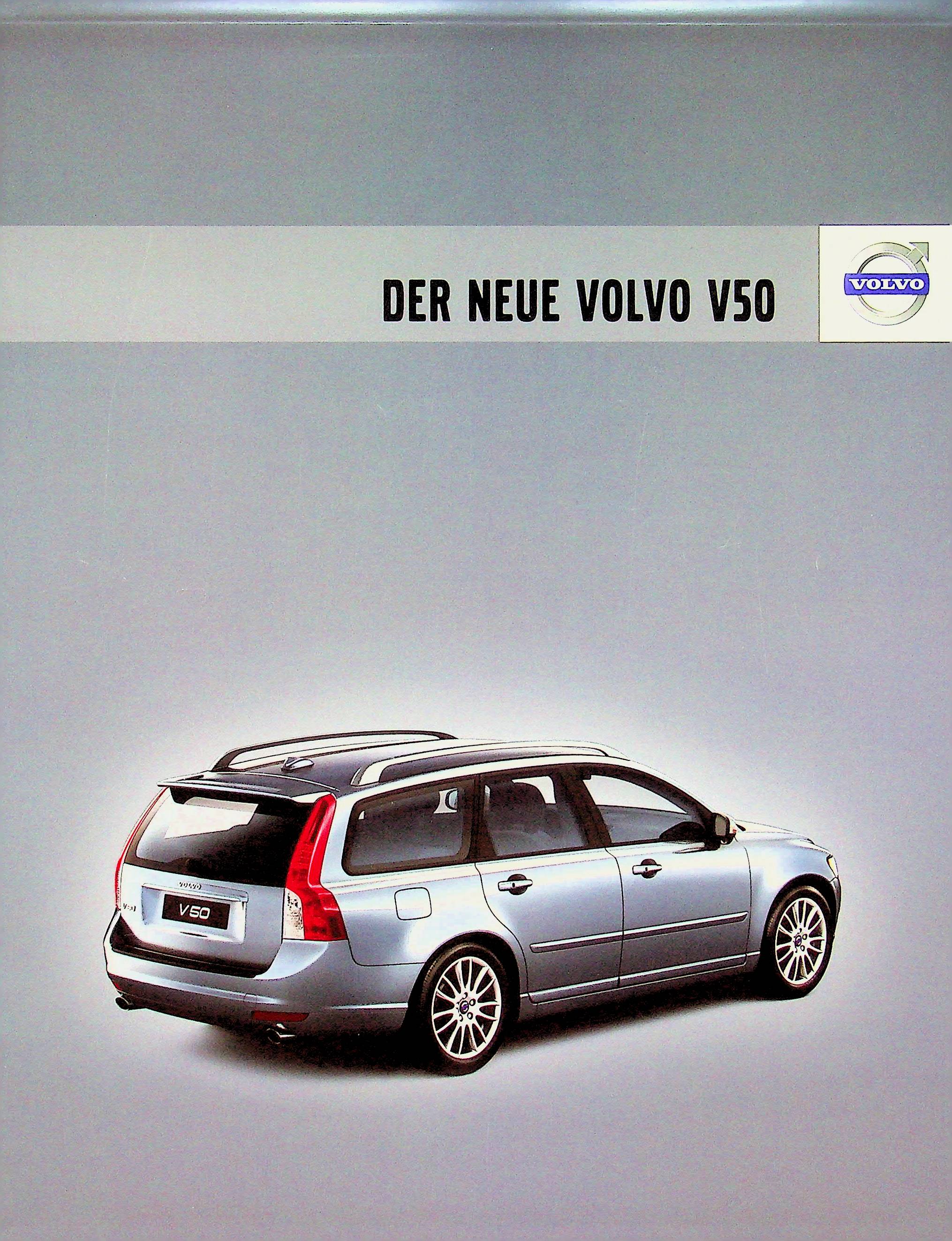 Volvo V 50 Prospekt 02/2007
