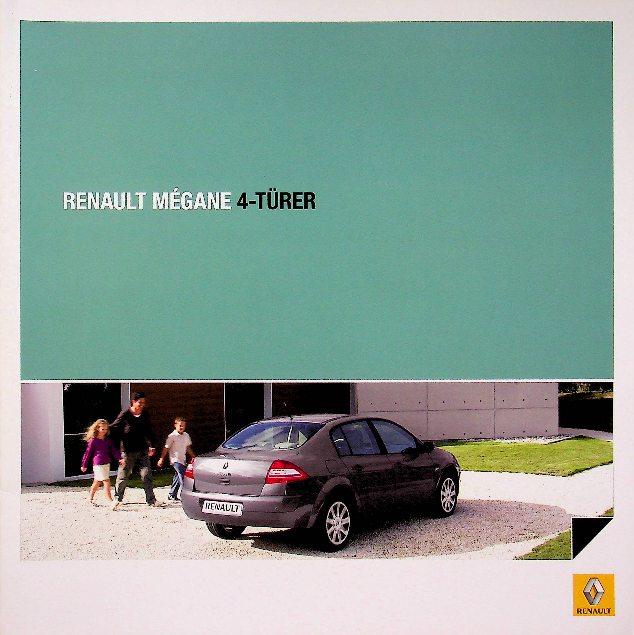 Renault Megane Limousine Prospekt 05/2009