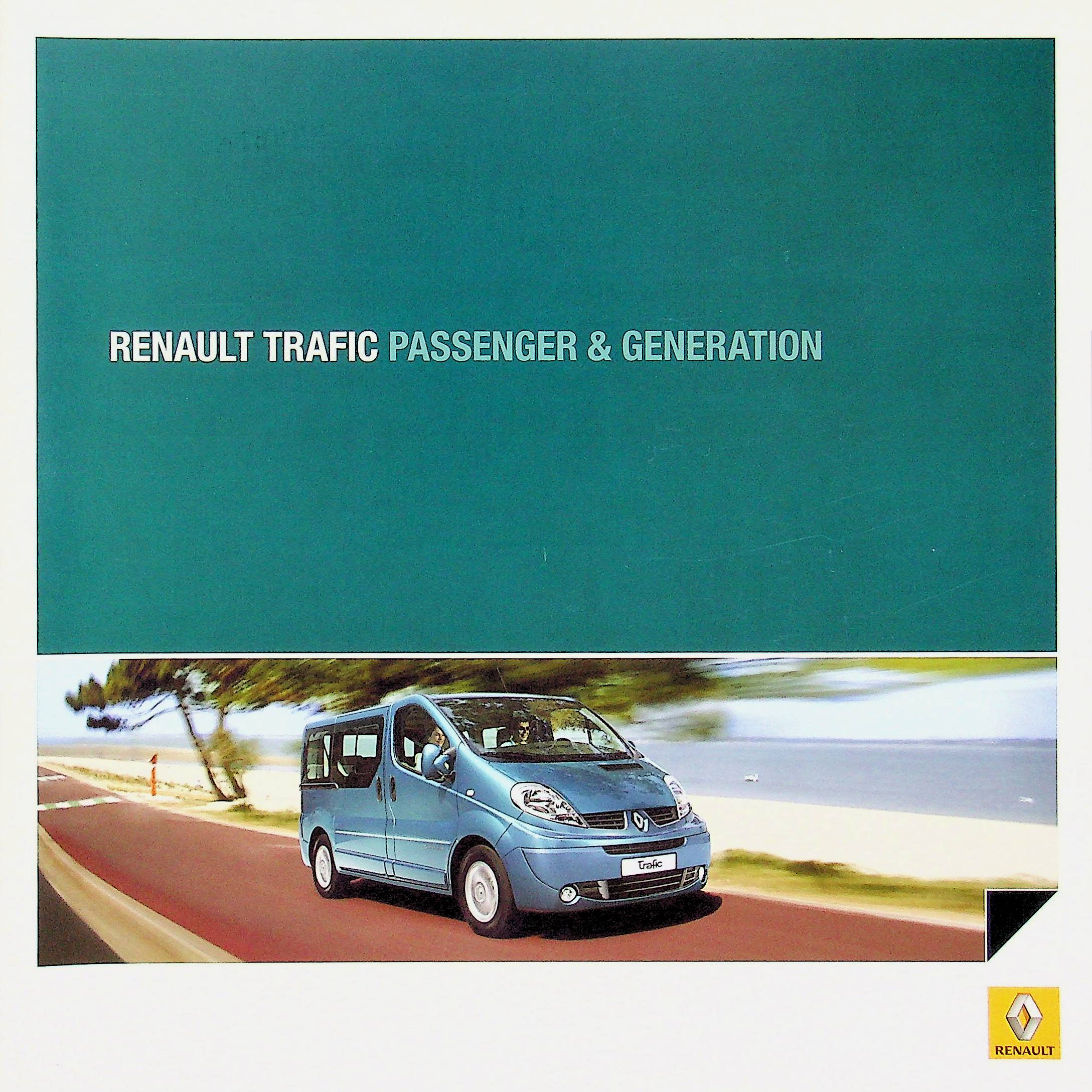 Renault Trafic - Generation & Passenger - Prospekt 04/2009