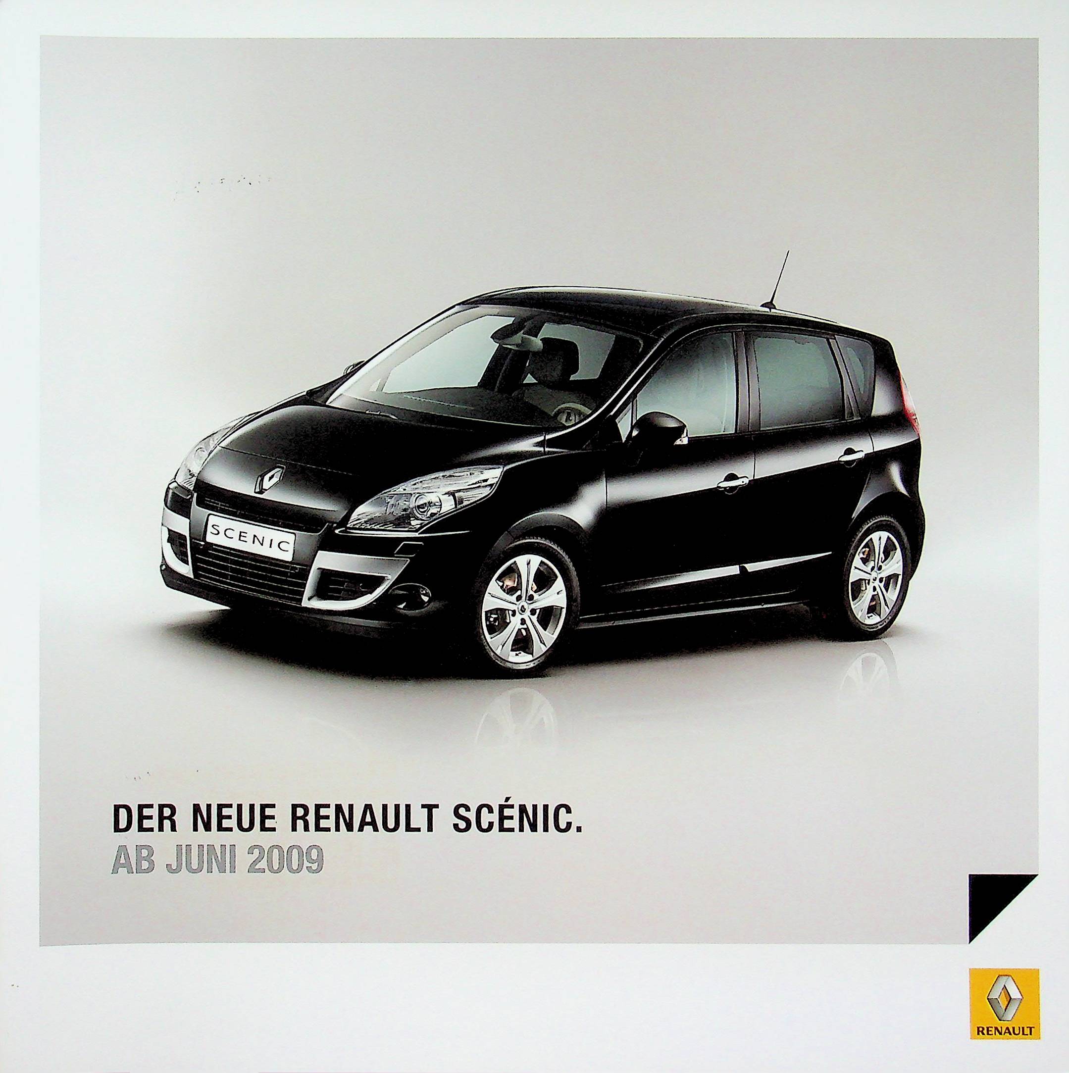 Renault Scenic Prospekt 06/2009