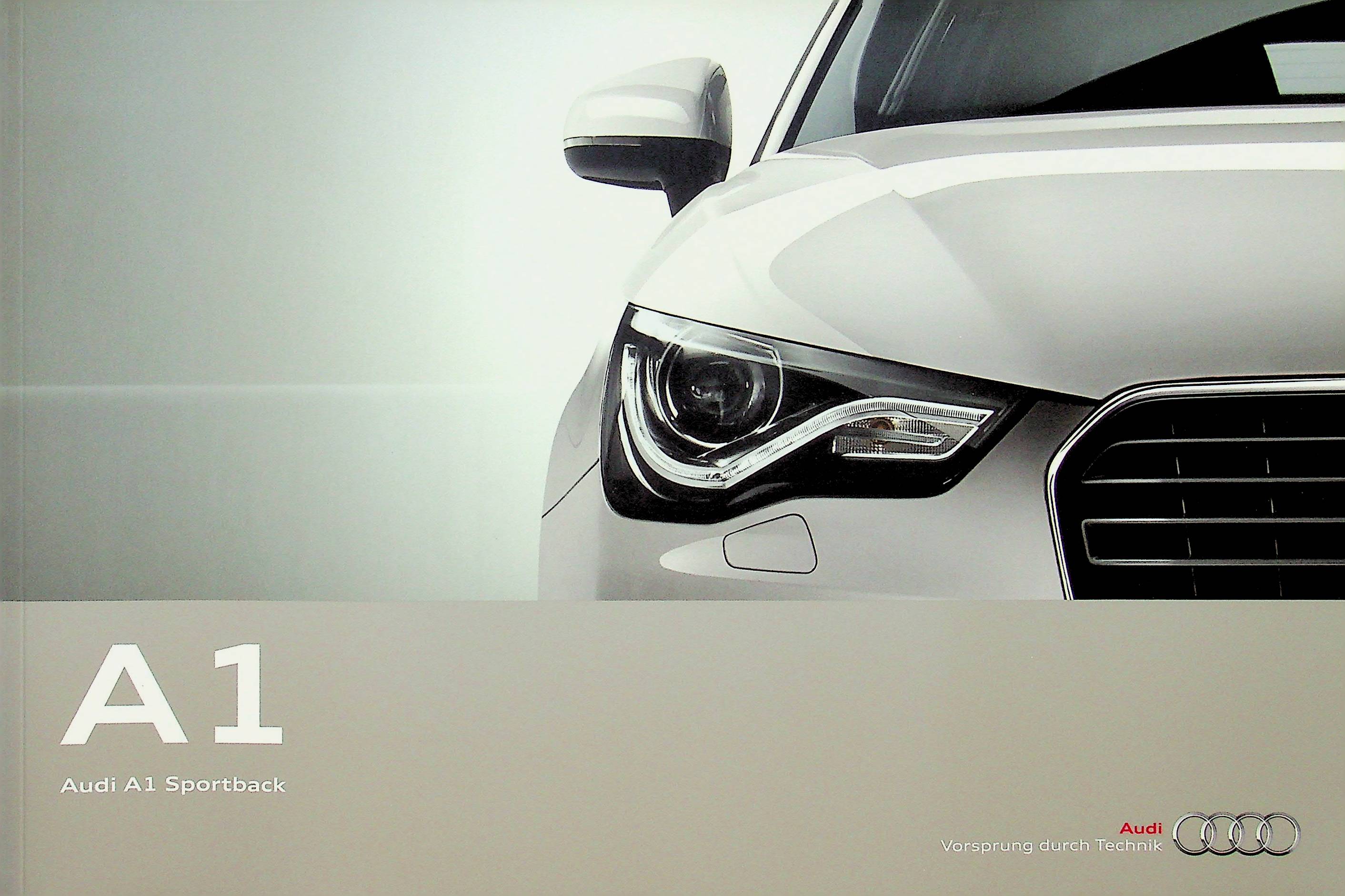 Audi A1 Spotback Prospekt 11/2011