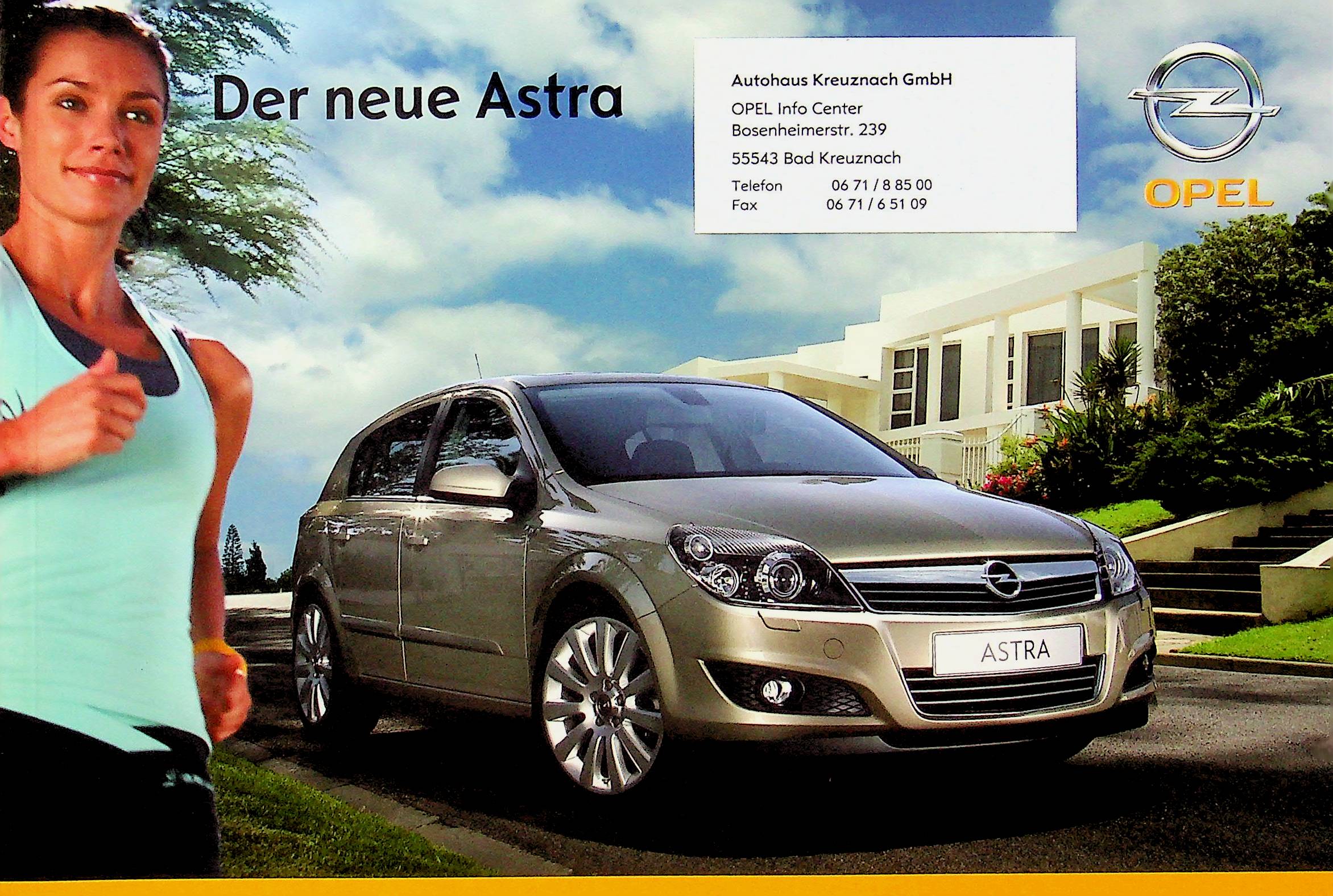 Opel Astra Prospekt 03/2007