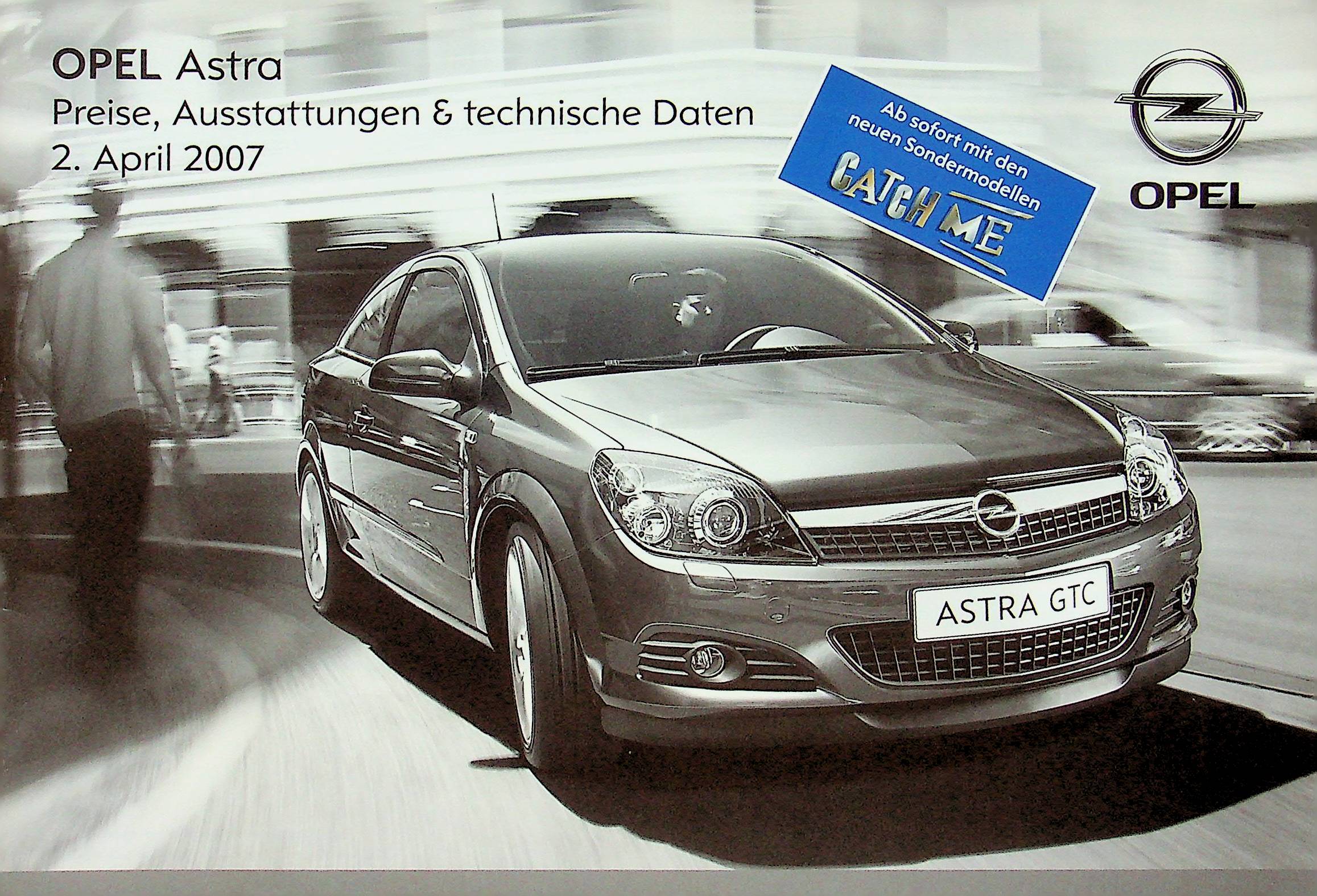 Opel Astra - Preisliste & Extras - Prospekt 04/2007