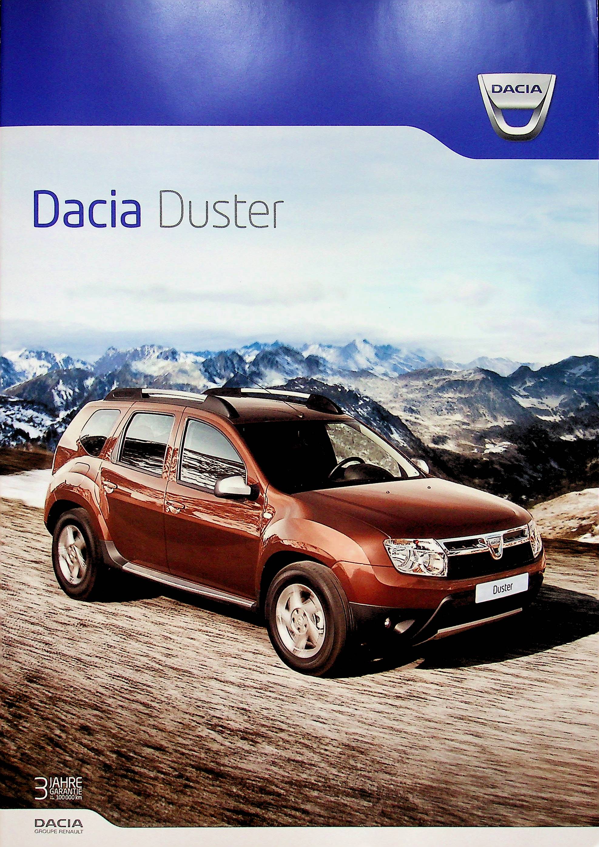 Dacia Duster Prospekt 03/2012