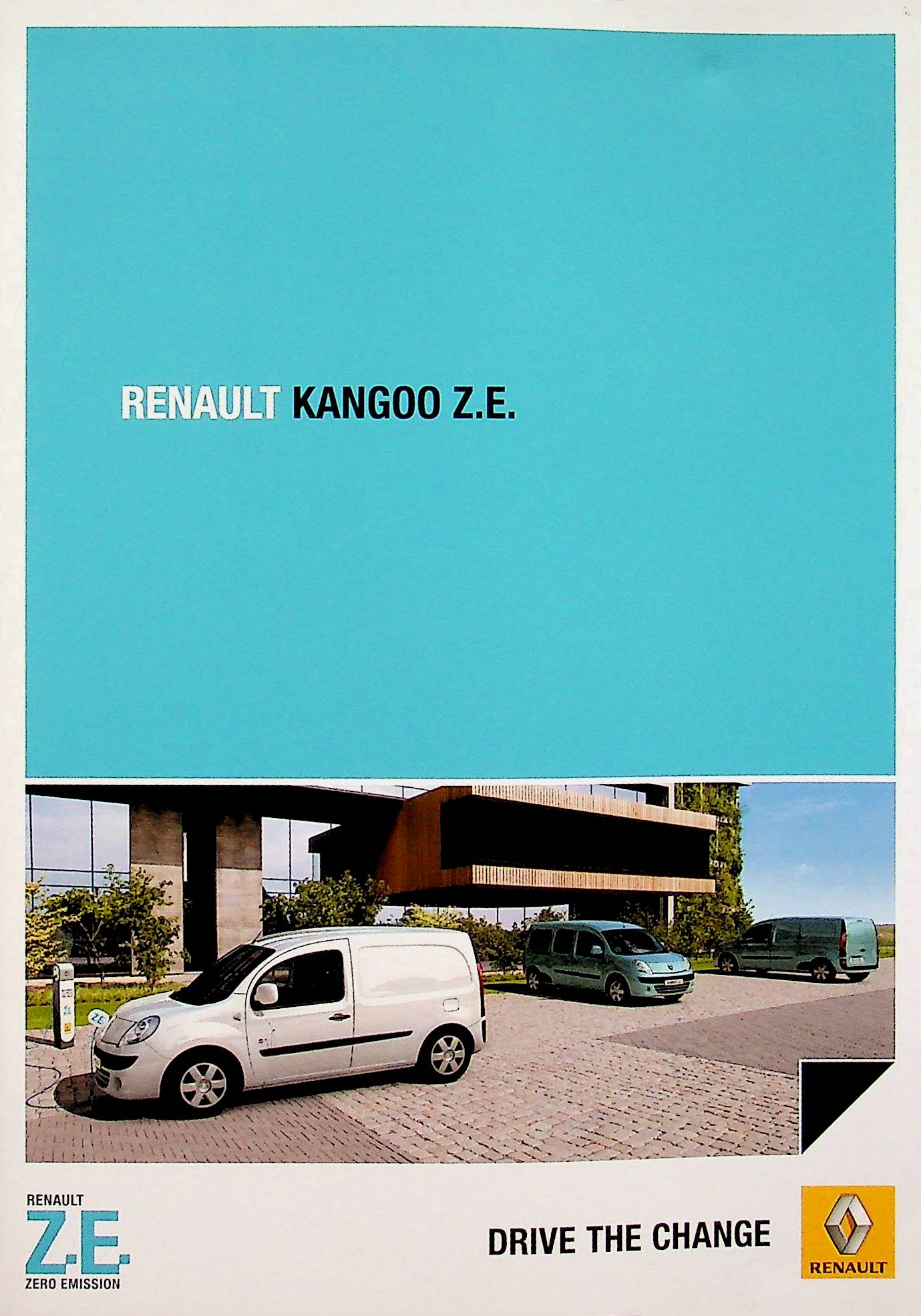 Renault Kangoo Z.E. Prospekt 08/2012