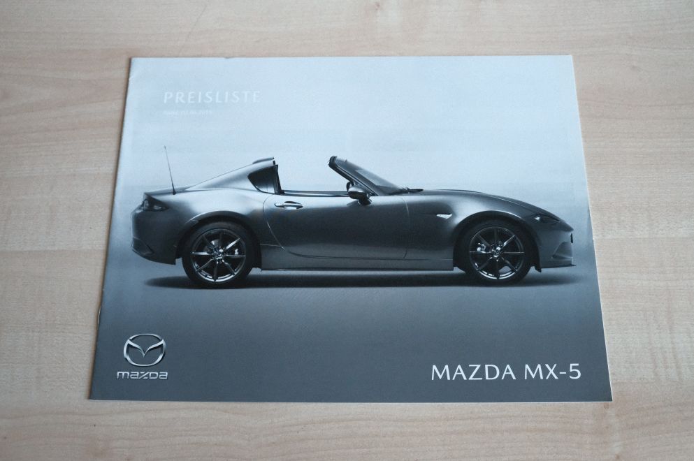 Mazda MX-5 - Preisliste & Extras - Prospekt 06/2019