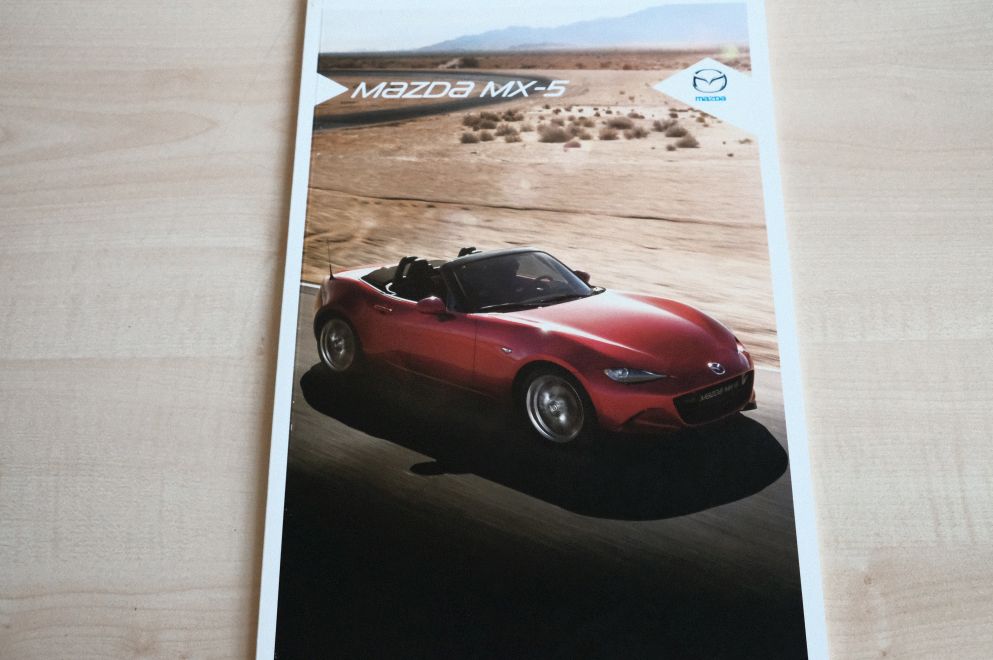 Mazda MX-5 Prospekt 09/2015