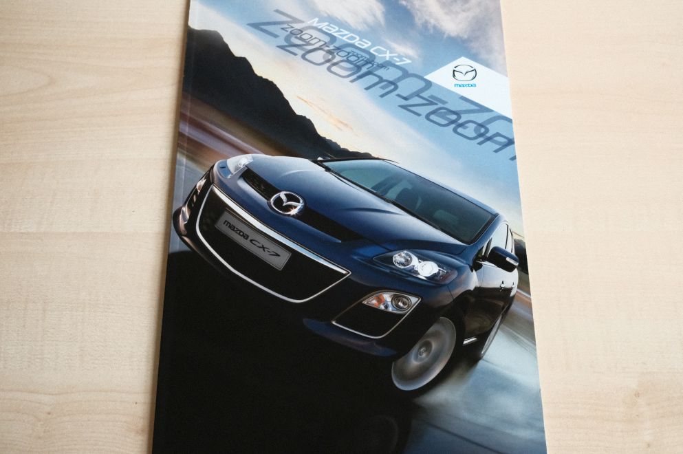 Mazda CX-7 Prospekt 09/2009