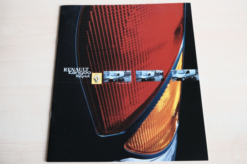 Renault Kangoo Rapid Prospekt 09/2002