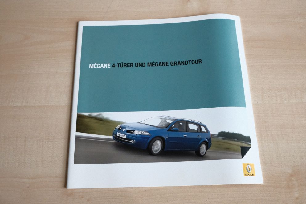 Renault Megane + Grandtour Prospekt 09/2008