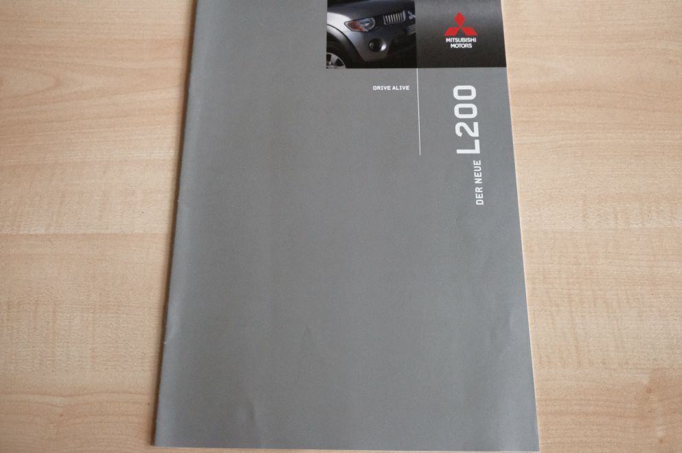 Mitsubishi L 200 Prospekt 03/2006