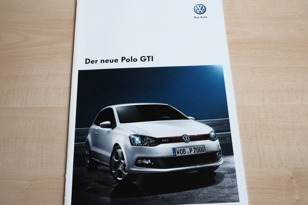 VW Polo 6R GTi Prospekt 04/2010