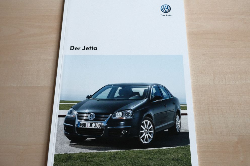 VW Jetta Prospekt 06/2008