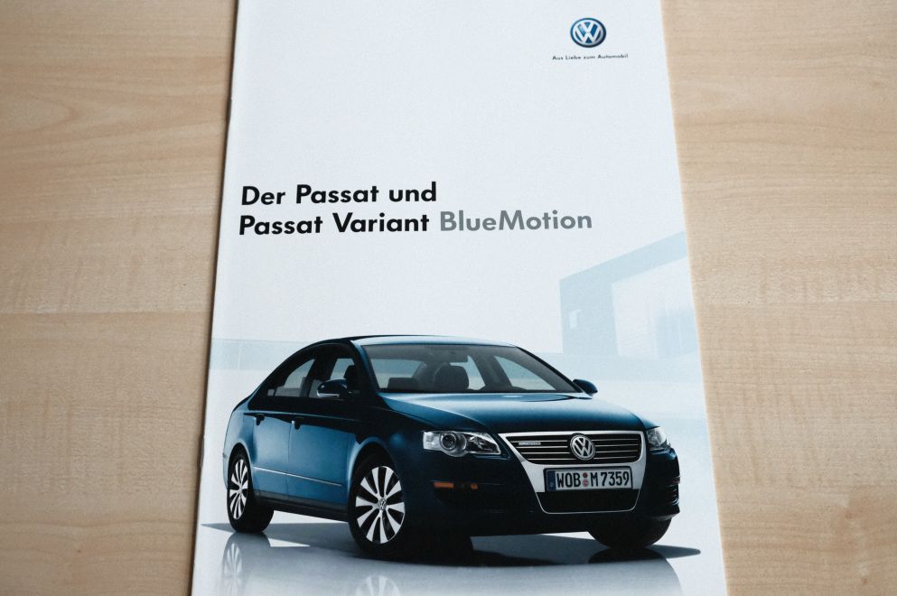 VW Passat + Variant - BlueMotion - Prospekt 05/2007