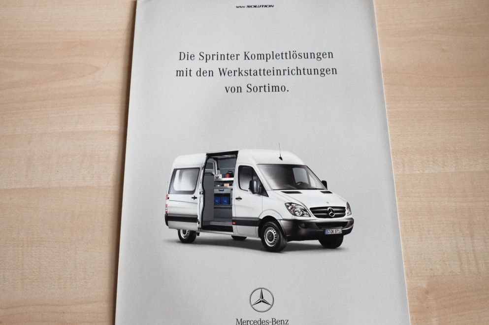 Mercedes Sprinter - Sortimo - Prospekt 05/2006