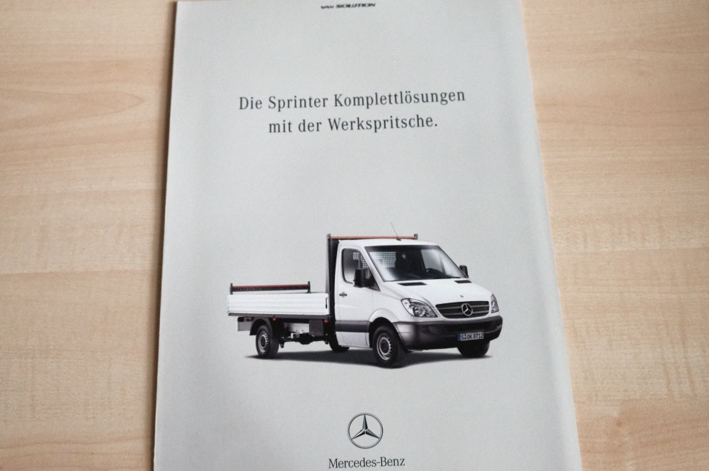 Mercedes Sprinter - Pritsche - Prospekt 05/2006