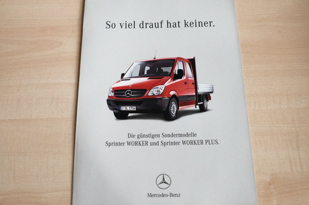 Mercedes Sprinter - Worker - Prospekt 12/2006