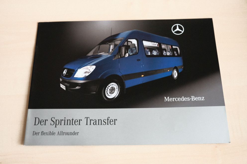 Mercedes Sprinter - Transfer - Prospekt 09/2008