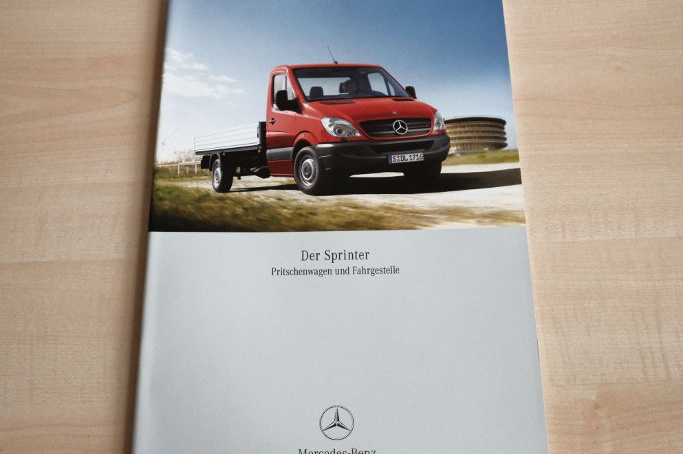 Mercedes Sprinter Pritsche Prospekt 10/2006