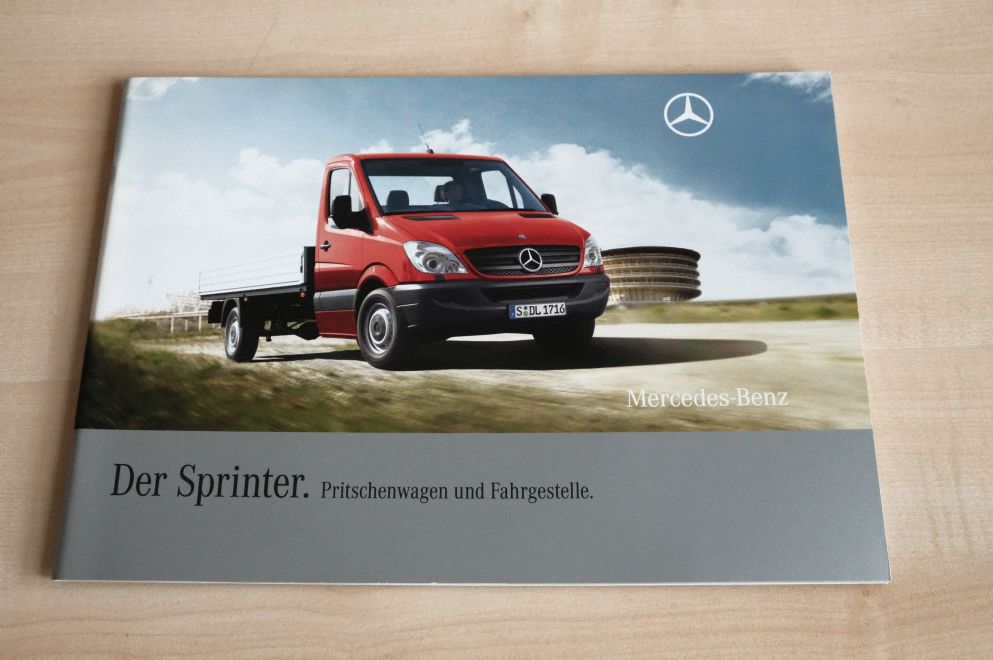 Mercedes Sprinter Pritsche Prospekt 04/2009