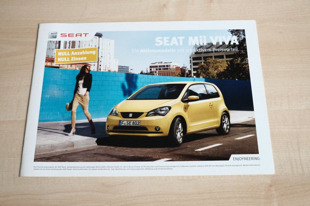 Seat Mii - Viva - Prospekt 10/2012