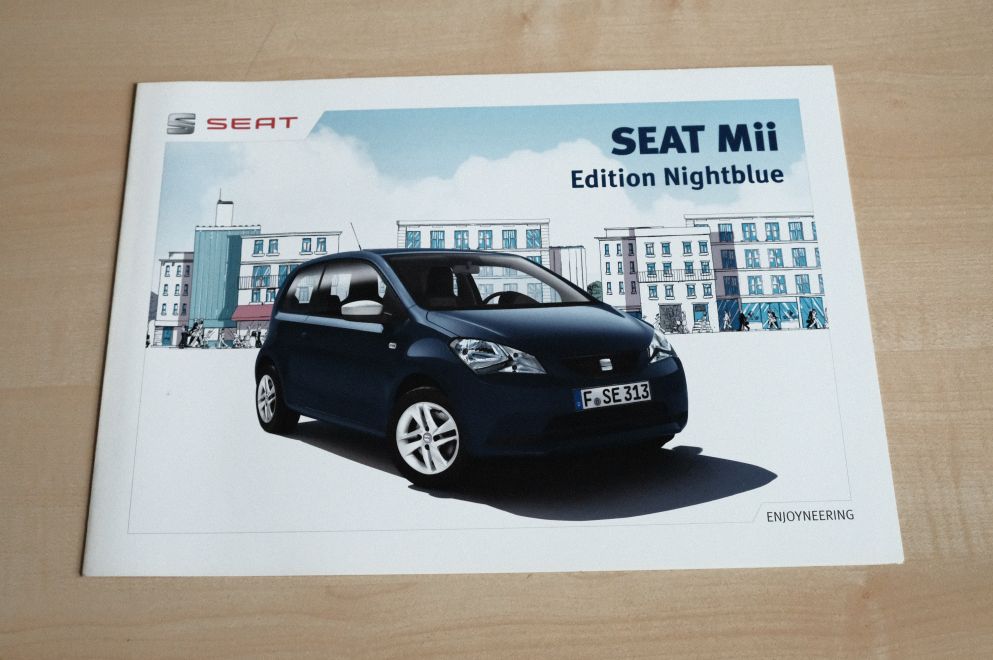 Seat Mii - Nightblue - Prospekt 12/2012