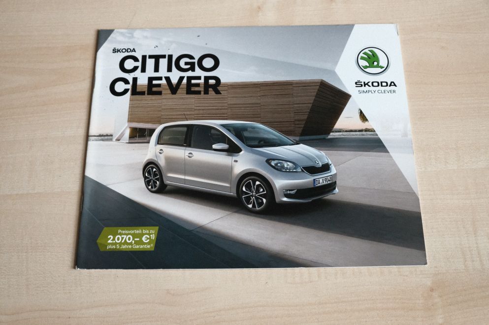 Skoda Citigo - Clever - Prospekt 11/2017